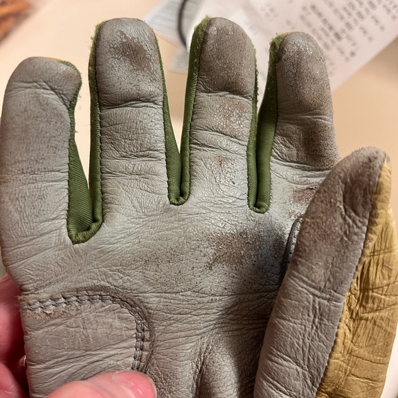 Bruce Bolt Youth Bruce Bolt Patriot Series Short Cuff Baseball Batting Gloves - Picture 2 of 4